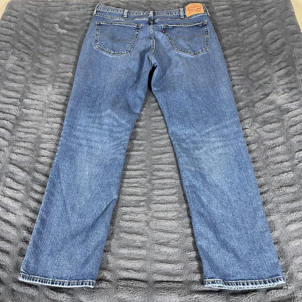 Levis 541 Athletic Taper Mens Jeans 38x34 Blue Medium Wash Stretch Denim AQ068‎